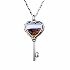 Kildonan Burn Heart Shaped Key Necklace