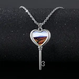 Kildonan Burn Heart Shaped Key Necklace