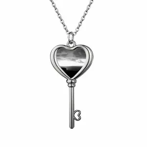 Sun Spot From Dunnet Head Heart Shaped Key Necklace