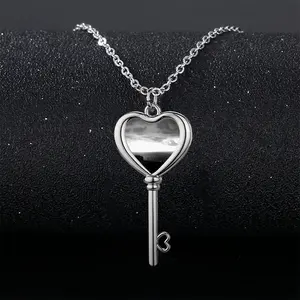 Sun Spot From Dunnet Head Heart Shaped Key Necklace