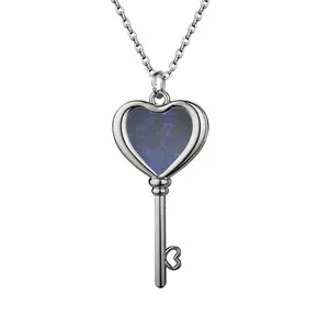 Converge Heart Shaped Key Necklace