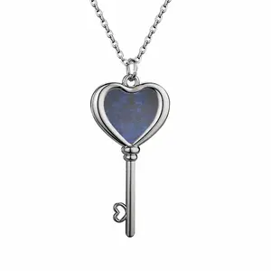 Converge Heart Shaped Key Necklace