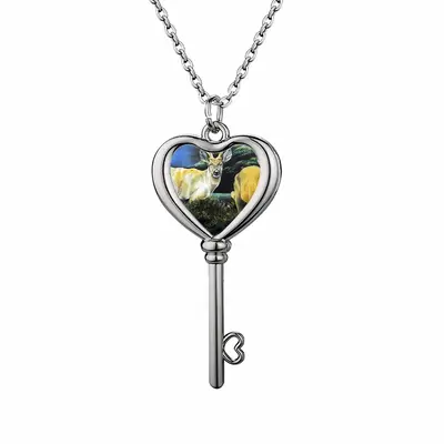 Sambars Heart Shaped Key Necklace