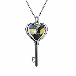 Sambars Heart Shaped Key Necklace