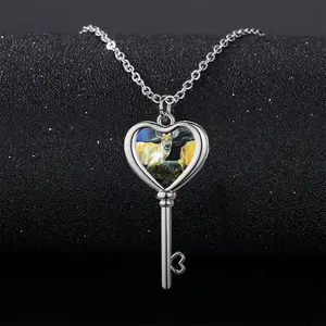 Sambars Heart Shaped Key Necklace