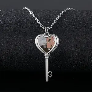 Whim Heart Shaped Key Necklace