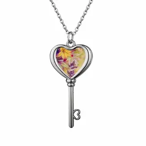 Allure Heart Shaped Key Necklace