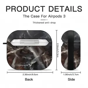 Fear Airpods 3 Case (Hard Shell, Black)