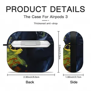 Abroad Airpods 3 Case (Hard Shell, Black)