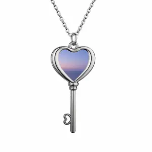 The Sea #076 Heart Shaped Key Necklace