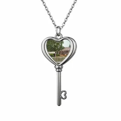 Lvis East Hampton Heart Shaped Key Necklace