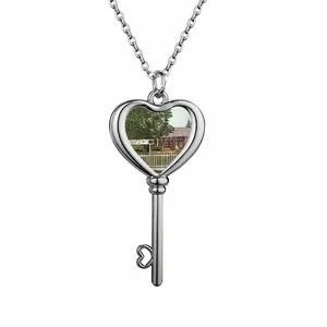 Lvis East Hampton Heart Shaped Key Necklace