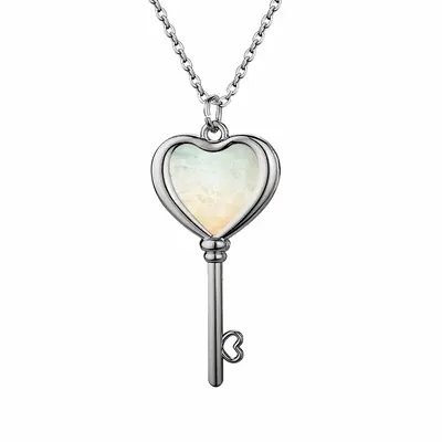 Eternal Being Heart Shaped Key Necklace