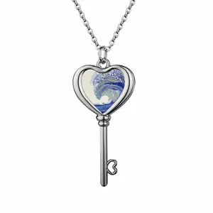 Tsunami Heart Shaped Key Necklace