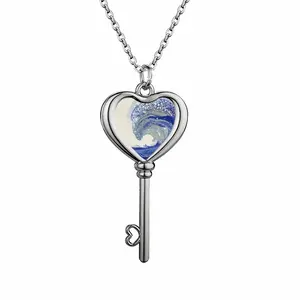 Tsunami Heart Shaped Key Necklace