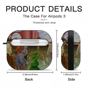 Along The Border Of Dream Airpods 3 Case (Hard Shell, Black)