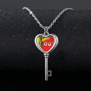 Argument Heart Shaped Key Necklace