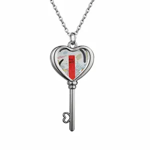 Buy Now Heart Shaped Key Necklace