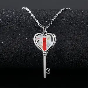 Buy Now Heart Shaped Key Necklace