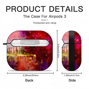 Bay Lights Airpods 3 Case (Hard Shell, Black)