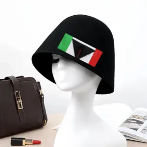 Pubic Flag Italy Woolen Fisherman Hat