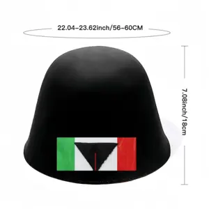 Pubic Flag Italy Woolen Fisherman Hat