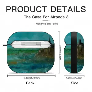 St Michaels Mount France Airpods 3 Case (Hard Shell, Black)