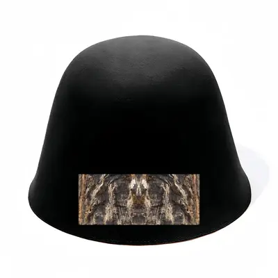 Stone Face Woolen Fisherman Hat