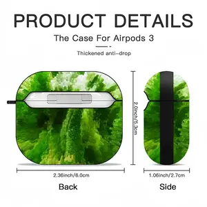 Atchoom Airpods 3 Case (Hard Shell, Black)