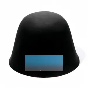 One Small Boat With Deep Blue Sky Woolen Fisherman Hat