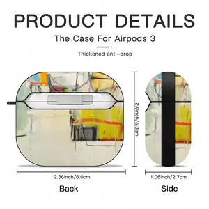 West Virginia Airpods 3 Case (Hard Shell, Black)