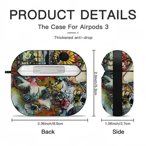 Postcard Airpods 3 Case (Hard Shell, Black)