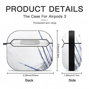 Deconstruction Of Paper - S Airpods 3 Case (Hard Shell, Black)