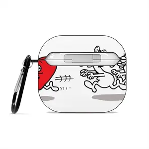 Chasing Love Airpods 3 Case (Hard Shell, Black)