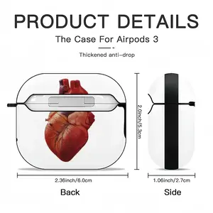 I Love You Airpods 3 Case (Hard Shell, Black)