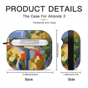 Riverside Houses Airpods 3 Case (Hard Shell, Black)