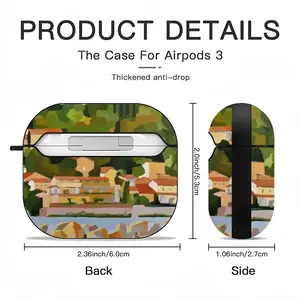 Bather In Sète Airpods 3 Case (Hard Shell, Black)