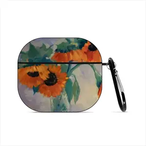 Sunflowers Airpods 3 Case (Hard Shell, Black)