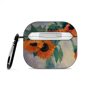 Sunflowers Airpods 3 Case (Hard Shell, Black)