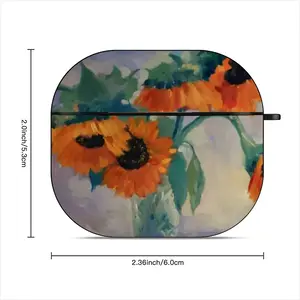 Sunflowers Airpods 3 Case (Hard Shell, Black)