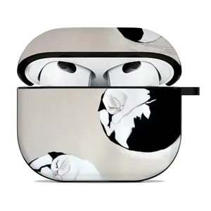 Cats Cosmos Airpods 3 Case (Hard Shell, Black)