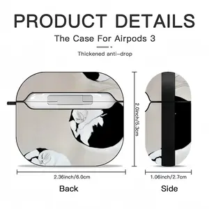 Cats Cosmos Airpods 3 Case (Hard Shell, Black)