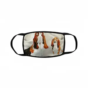 Basset Bound Face Mask