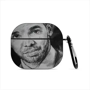 Aubrey Drake Graham Portrait Airpods 3 Case (Hard Shell, Black)