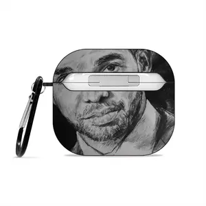 Aubrey Drake Graham Portrait Airpods 3 Case (Hard Shell, Black)