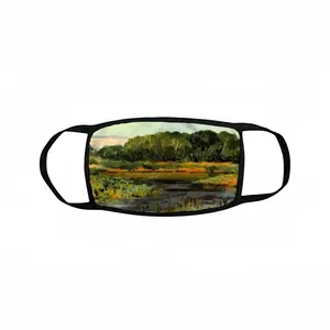 Sunset Pond Bound Face Mask