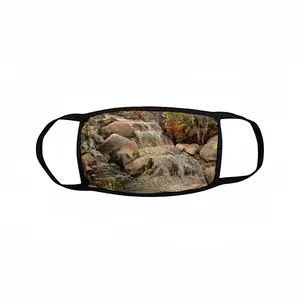 Rocky River Realism Impressionism Bound Face Mask