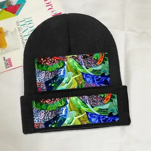 Frida Green Knit Cap