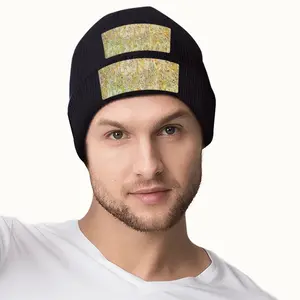 Peace Flowers Freedom Happiness Knit Cap