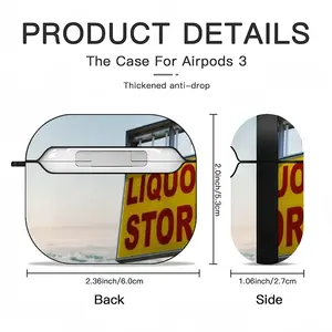 Liquor Store Airpods 3 Case (Hard Shell, Black)